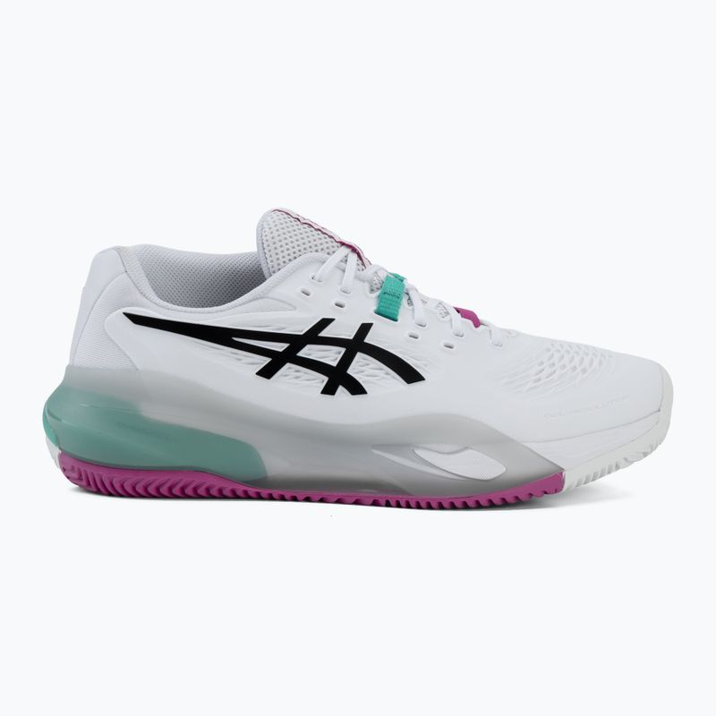 Férfi teniszcipő ASICS Gel-Resolution X Clay White/Aurora Green 2