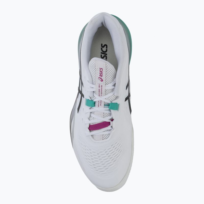 Férfi teniszcipő ASICS Gel-Resolution X Clay White/Aurora Green 5