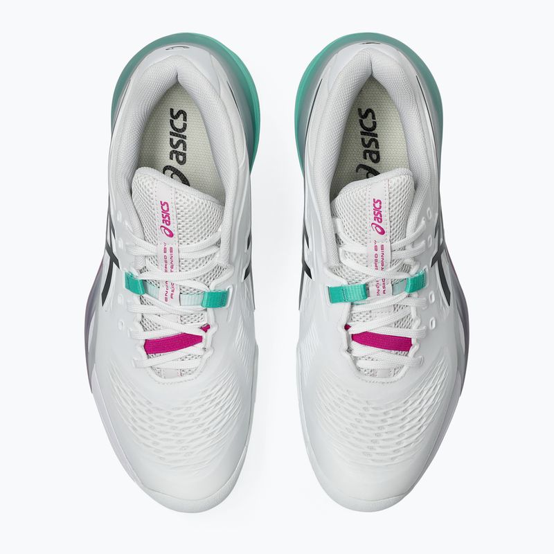 Férfi teniszcipő ASICS Gel-Resolution X Clay White/Aurora Green 13