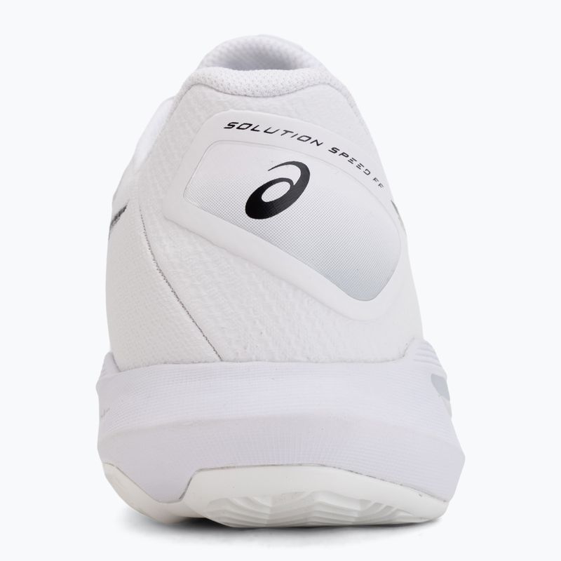 Férfi teniszcipő ASICS Solution Speed FF 4 Clay white/black 6
