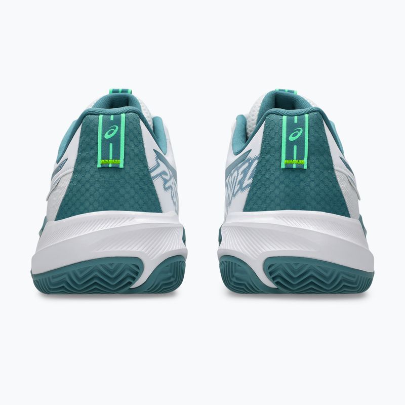 Férfi padelcipő Asics Gel-Challenger 15 Padel white/misty pine 5