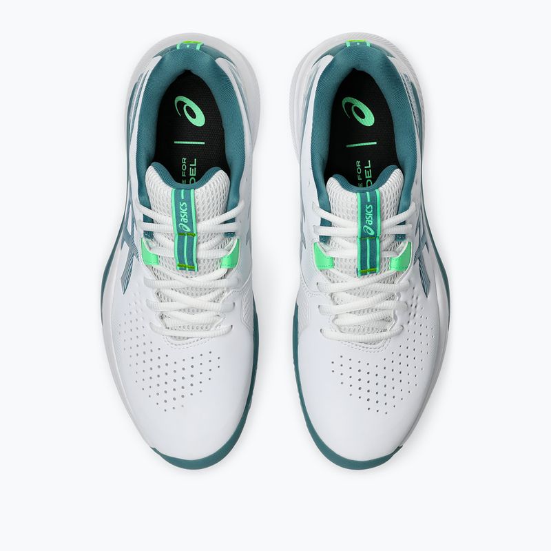 Férfi padelcipő Asics Gel-Challenger 15 Padel white/misty pine 6