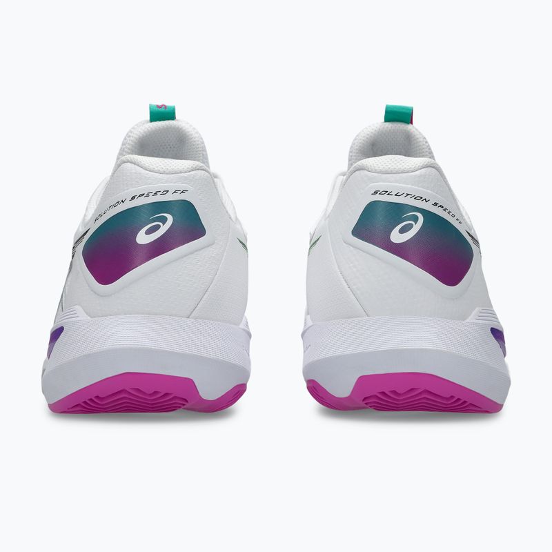 Férfi teniszcipő ASICS Solution Speed FF 4 Clay white/digital sakura 5
