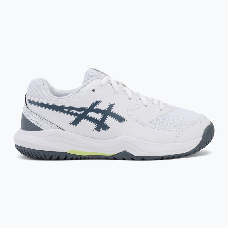 Gyerek teniszcipő ASICS Gel-Dedicate 8 GS Jr white/ironclad 2