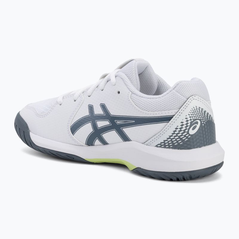 Gyerek teniszcipő ASICS Gel-Dedicate 8 GS Jr white/ironclad 3
