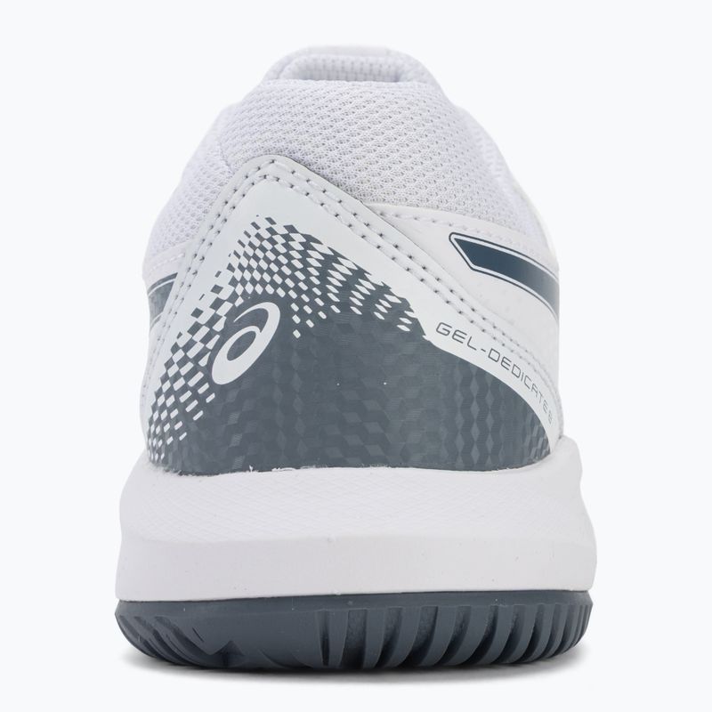 Gyerek teniszcipő ASICS Gel-Dedicate 8 GS Jr white/ironclad 6