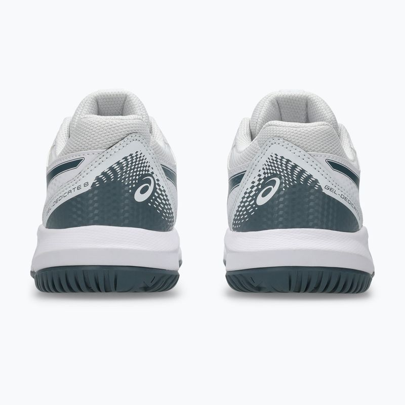 Gyerek teniszcipő ASICS Gel-Dedicate 8 GS Jr white/ironclad 5