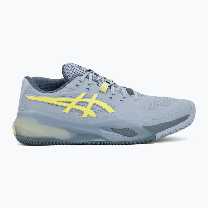 Férfi teniszcipő ASICS Gel-Resolution X Clay grey blue/pistachio 2