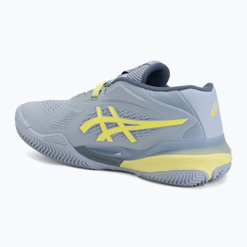 Férfi teniszcipő ASICS Gel-Resolution X Clay grey blue/pistachio 3