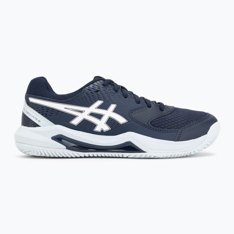 Női teniszcipő ASICS Gel-Dedicate 8 Clay W midnight/white 2