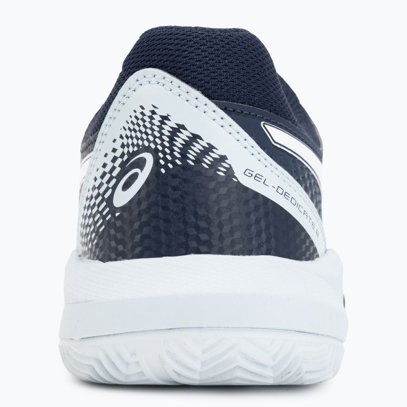 Női teniszcipő ASICS Gel-Dedicate 8 Clay W midnight/white 6