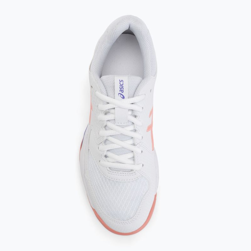 Női padelcipők ASICS Gel-Dedicate 8 Padel W white/guava 5