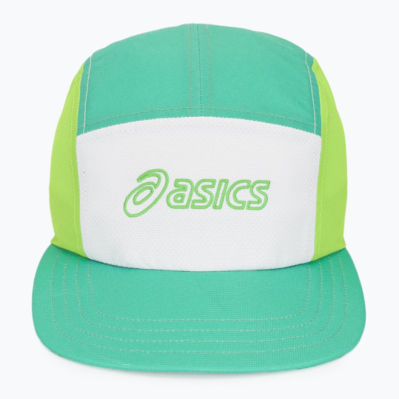 Baseball sapka ASICS Performance Running 5 panel aurora green/cream 2