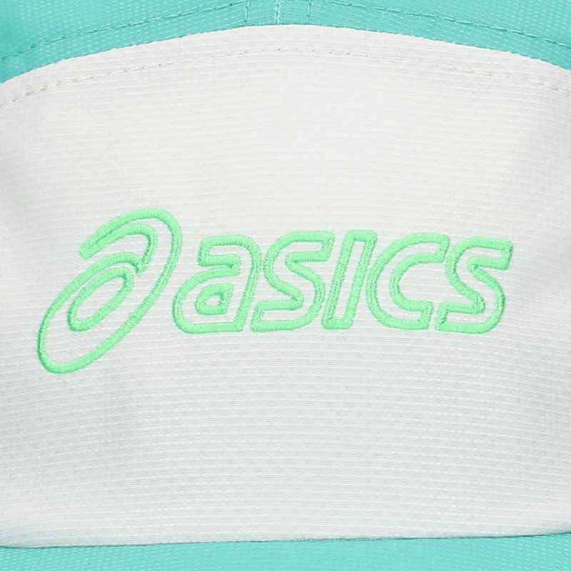 Baseball sapka ASICS Performance Running 5 panel aurora green/cream 3