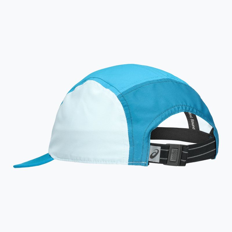 Baseballsapka ASICS Performance Running 5 Panel Aegean Blue/Dark Teal 2
