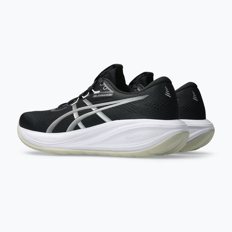 Férfi futócipő ASICS Gel-Cumulus 28 black/white 4