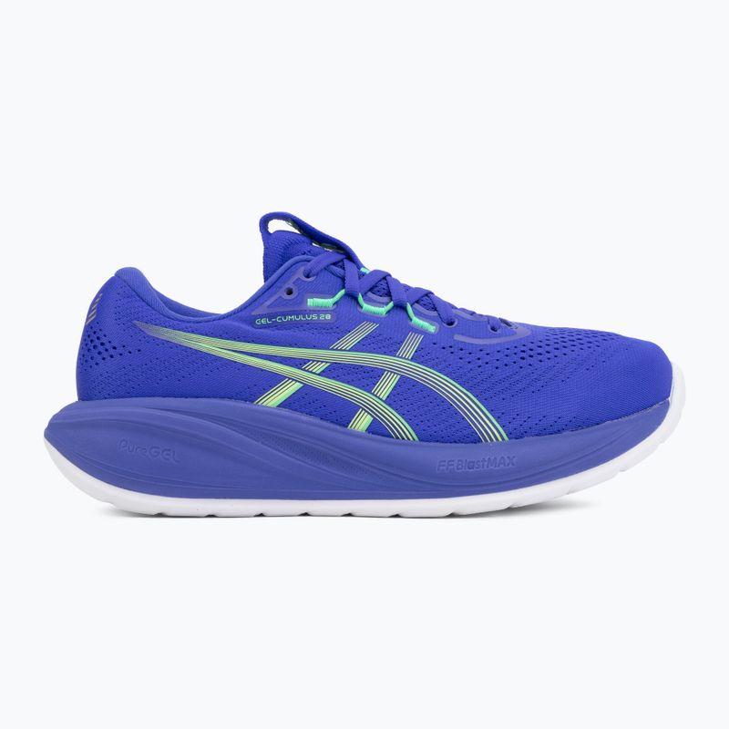Férfi futócipő ASICS Gel-Cumulus 28 cobalt burst/illuminate green 2