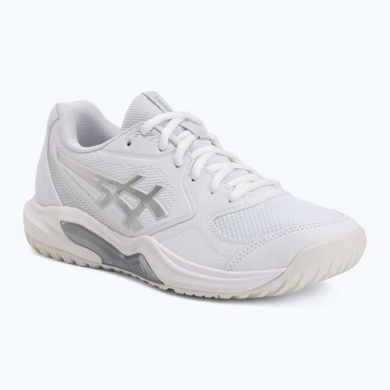 Női teniszcipő ASICS Gel-Dedicate 9 In white/pure silver