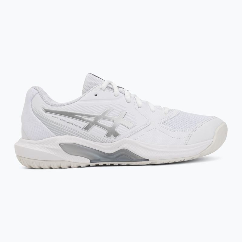 Női teniszcipő ASICS Gel-Dedicate 9 In white/pure silver 2