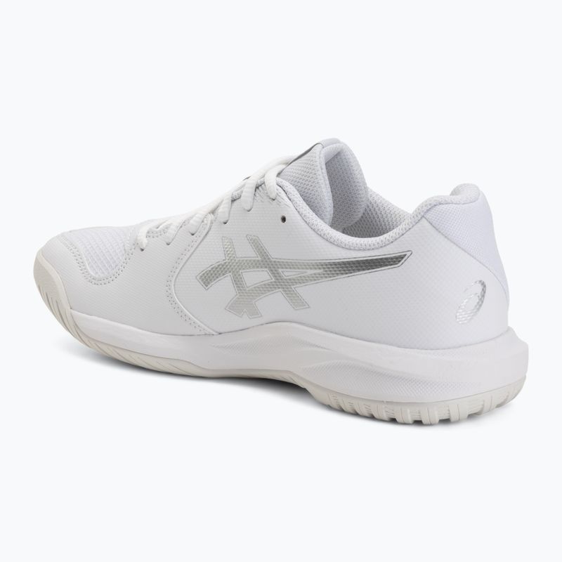 Női teniszcipő ASICS Gel-Dedicate 9 In white/pure silver 3