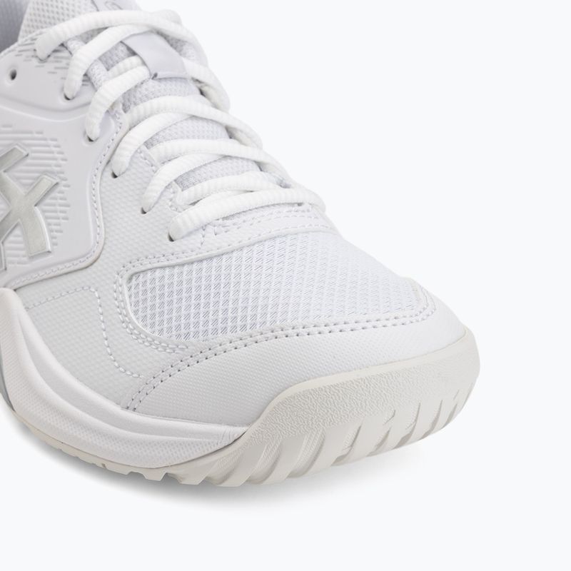 Női teniszcipő ASICS Gel-Dedicate 9 In white/pure silver 7