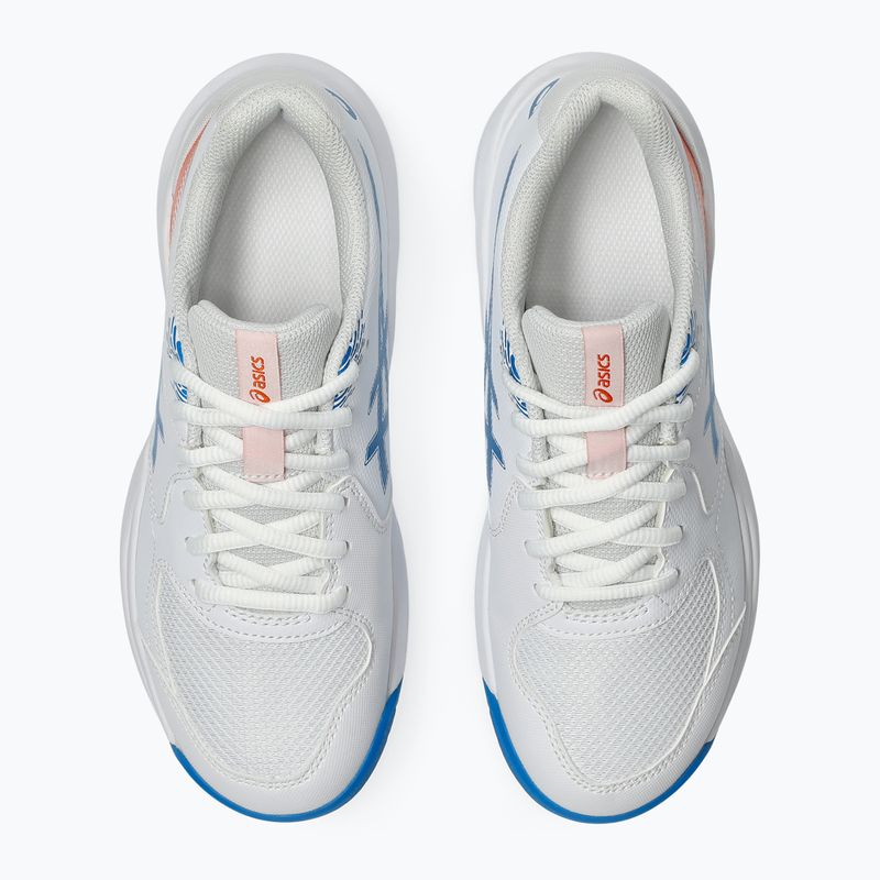 Gyerek teniszcipő ASICS Gel-Dedicate 9 GS white/directoire blue 5