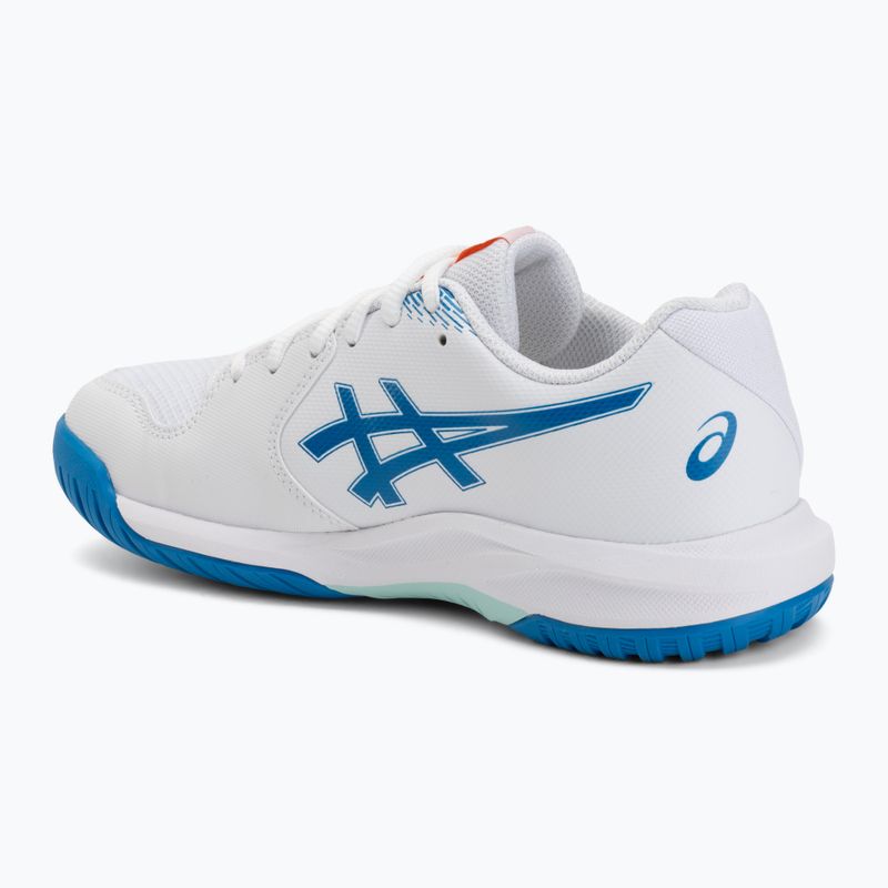 Gyerek teniszcipő ASICS Gel-Dedicate 9 GS white/directoire blue 3