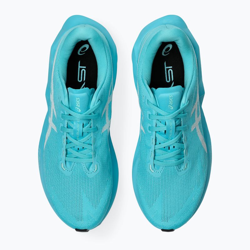 Férfi futócipők ASICS Novablast 6 energy aqua/white 6