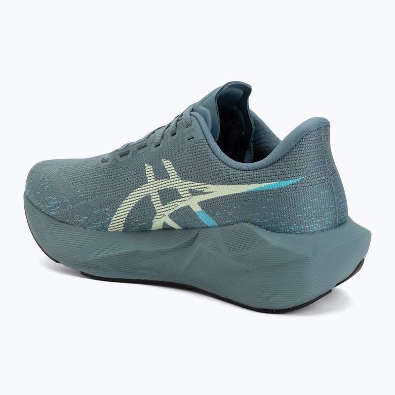 Férfi futócipők ASICS Novablast 6 foggy teal/illuminate yellow 3