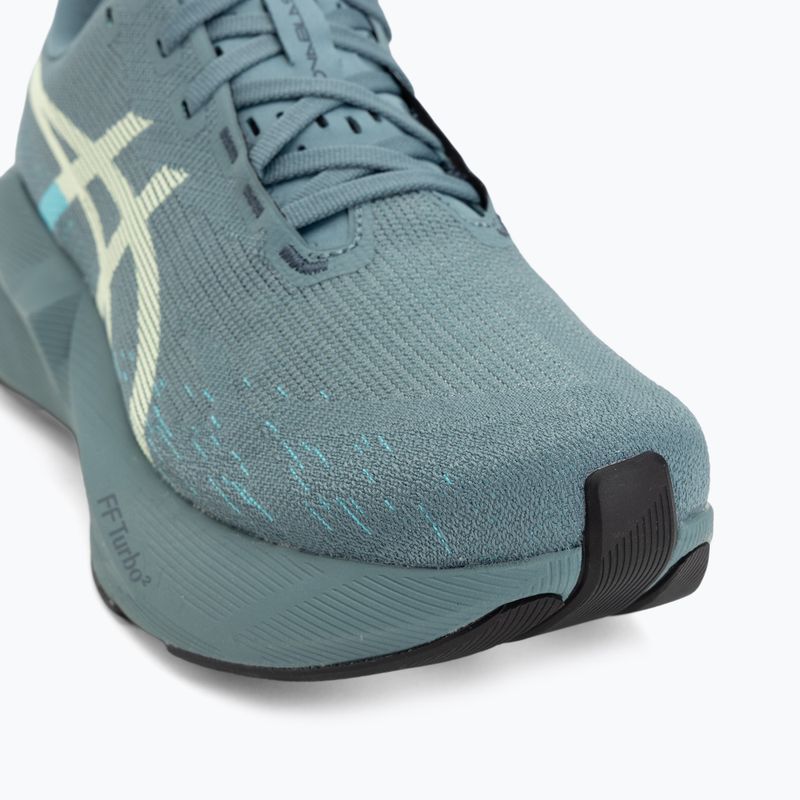 Férfi futócipők ASICS Novablast 6 foggy teal/illuminate yellow 7
