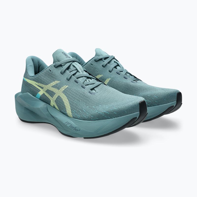 Férfi futócipők ASICS Novablast 6 foggy teal/illuminate yellow