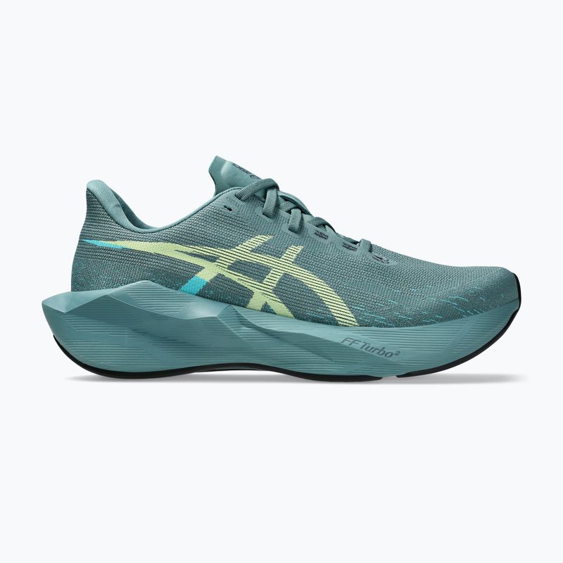 Férfi futócipők ASICS Novablast 6 foggy teal/illuminate yellow 2