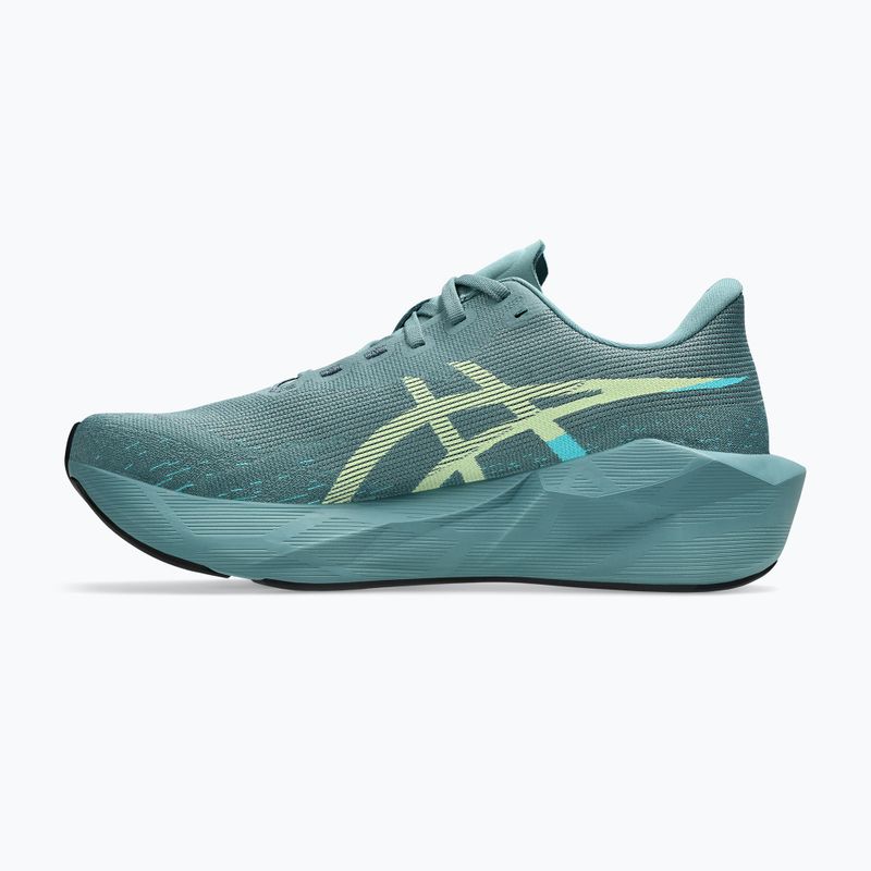 Férfi futócipők ASICS Novablast 6 foggy teal/illuminate yellow 3