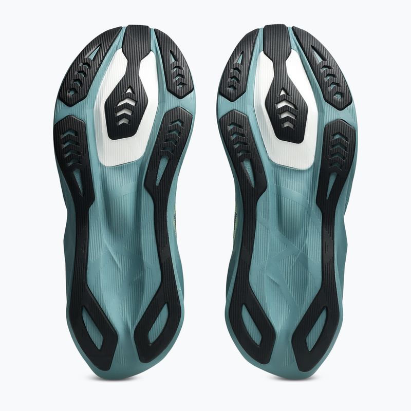 Férfi futócipők ASICS Novablast 6 foggy teal/illuminate yellow 5