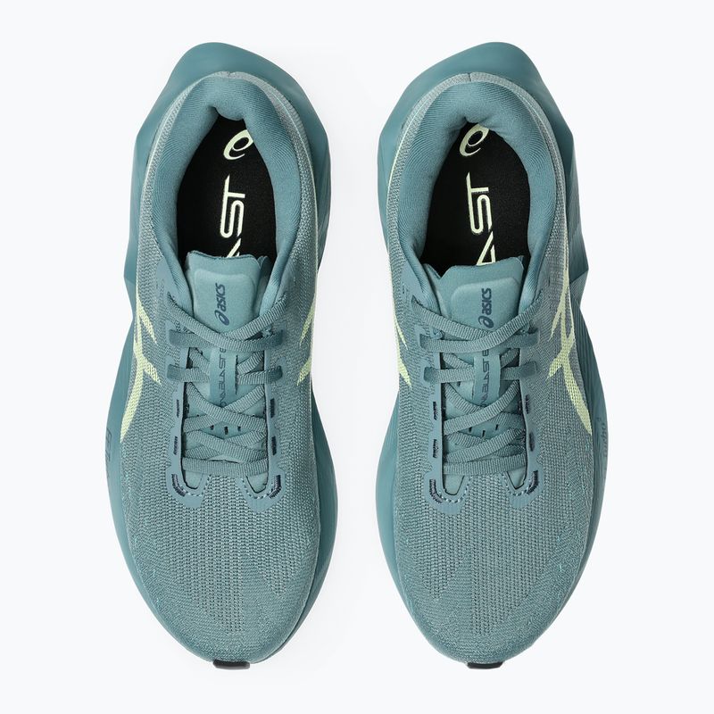 Férfi futócipők ASICS Novablast 6 foggy teal/illuminate yellow 6
