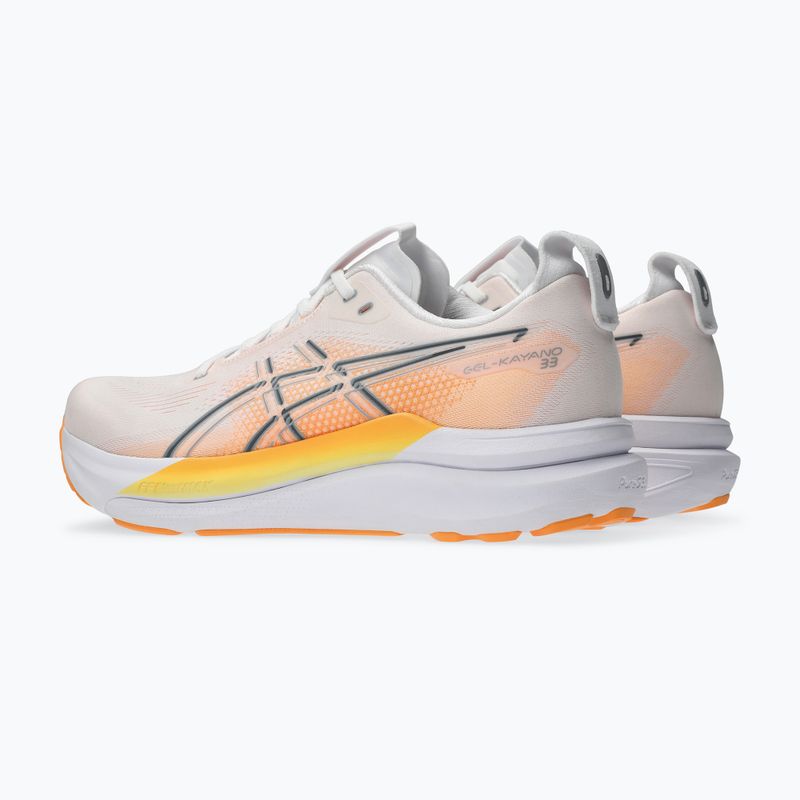Férfi futócipők ASICS Gel-Kayano 33 white/stadium orange 3