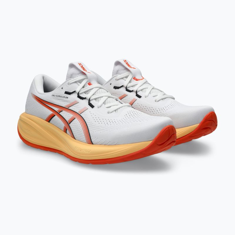 Férfi futócipők ASICS Gel-Cumulus 28 white/energy orange