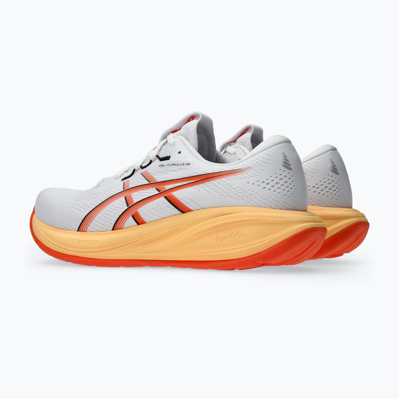 Férfi futócipők ASICS Gel-Cumulus 28 white/energy orange 3
