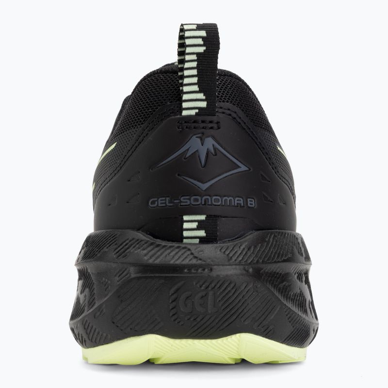 Férfi futócipők Asics Gel-Sonoma 8 Black/Illuminate Yellow 6