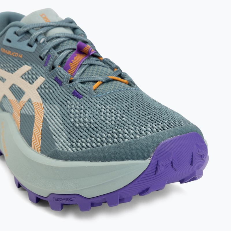 Női futócipők ASICS Trabuco 14 foggy teal/radiant amethyst 7