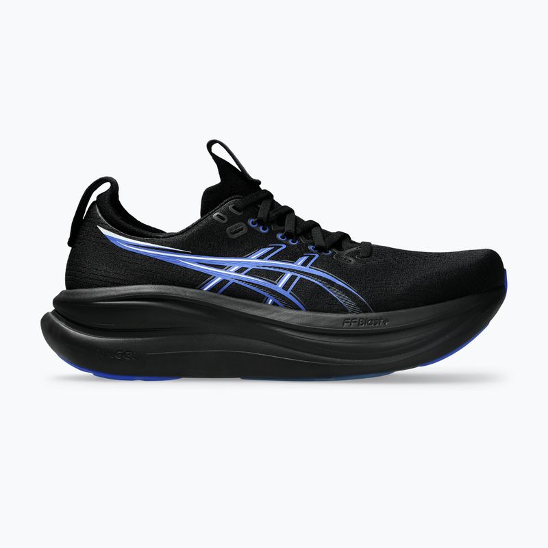 Férfi futócipők ASICS Gel-Nimbus 28 black/neon blue 2