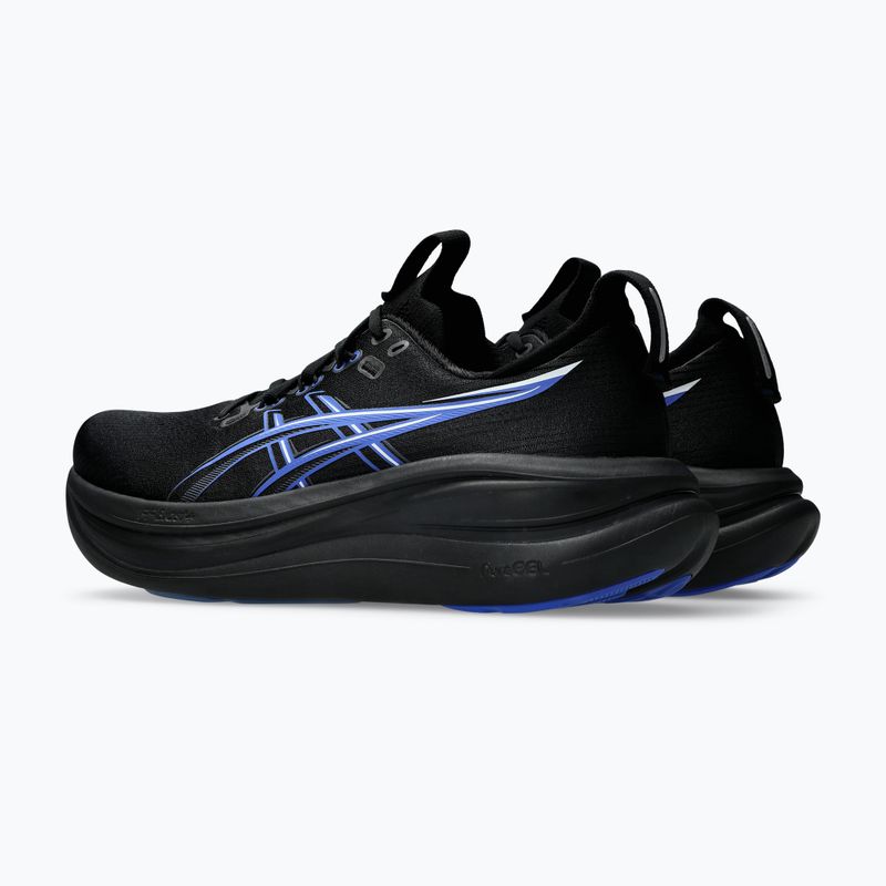 Férfi futócipők ASICS Gel-Nimbus 28 black/neon blue 3