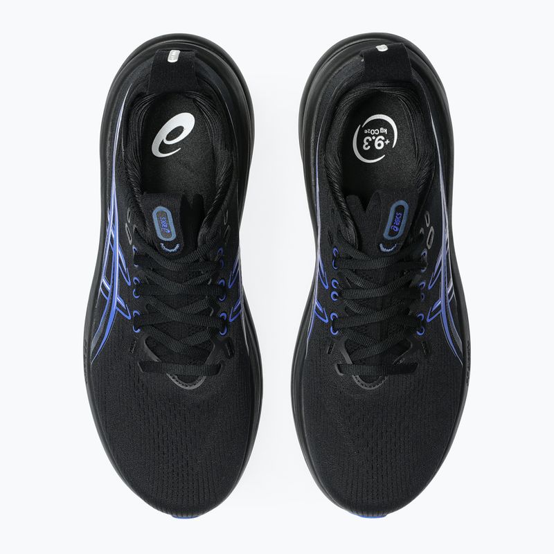 Férfi futócipők ASICS Gel-Nimbus 28 black/neon blue 5