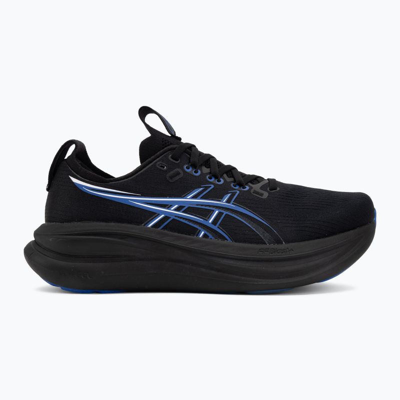 Férfi futócipők ASICS Gel-Nimbus 28 black/neon blue 2