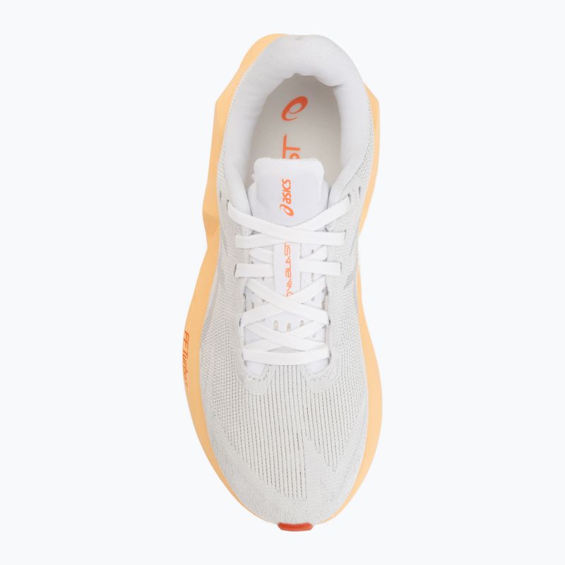 Női futócipők ASICS Novablast 6 white/vivid coral 5