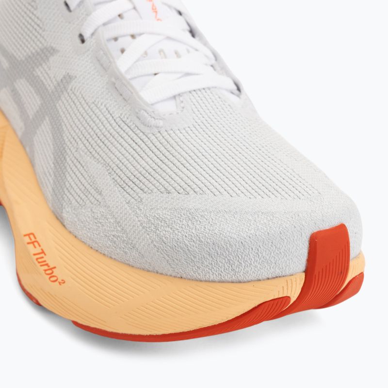 Női futócipők ASICS Novablast 6 white/vivid coral 7