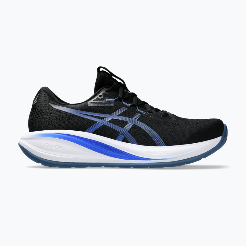 Férfi futócipők ASICS Gel-Cumulus 28 black/neon blue 2