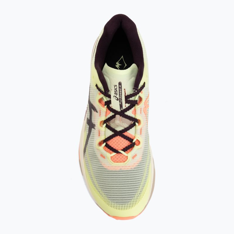 Futócipők Asics Fujispeed 4 illuminate yellow/dark aubergine 5