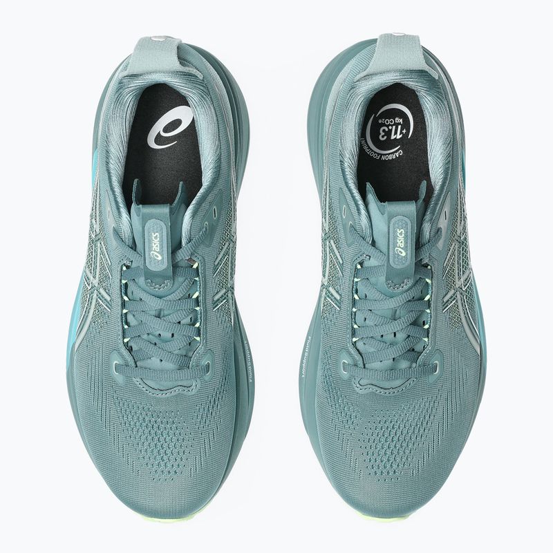 Férfi futócipők ASICS Gel-Kayano 33 foggy teal/illuminate yellow 5