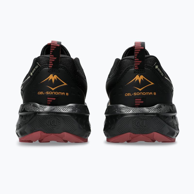 Férfi futócipők Asics Gel-Sonoma 8 Gtx Black/Brisket Red 6